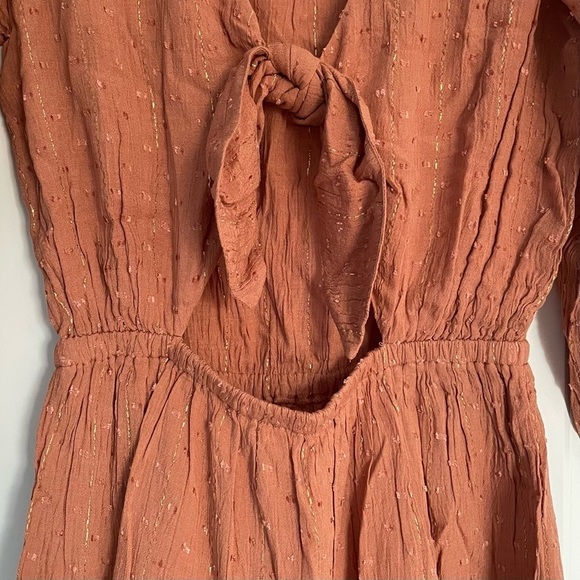 New! L*space stay golden keyhole front mini Dress nwt 18352 - Picture 6 of 15